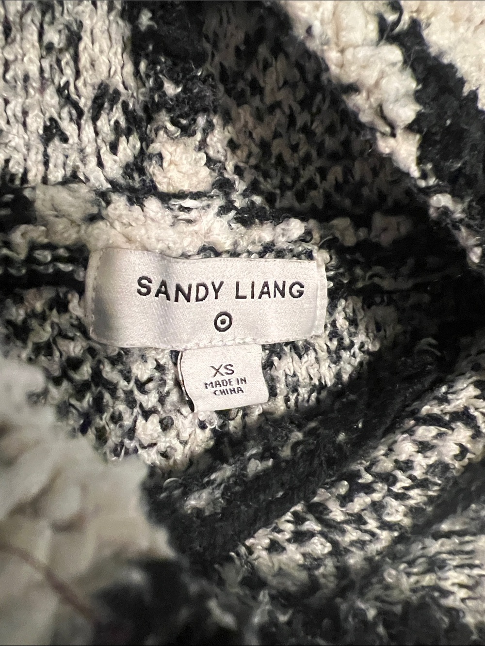 Sandy Liang x Target Cow Print Sherpa Fleece Hoodie - Size XS - Picture 5 of 6